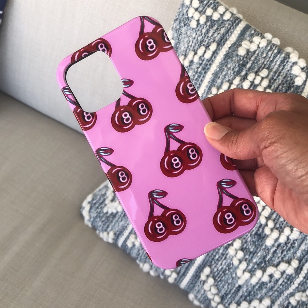 Cami Cherry Pink Airbrush I-Phone Case